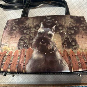 Miniature Schnauzer Printed Purse